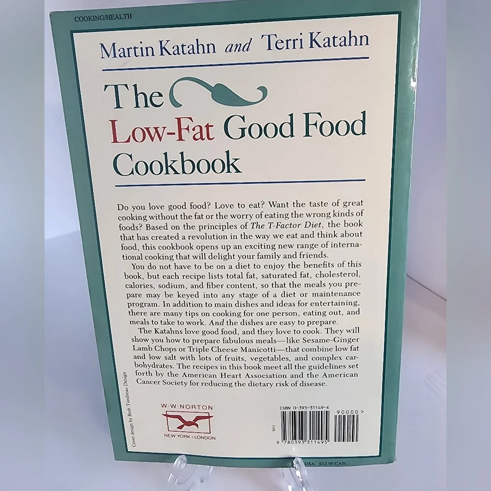 VINTAGE The Low-Fat Good Food Cookbook